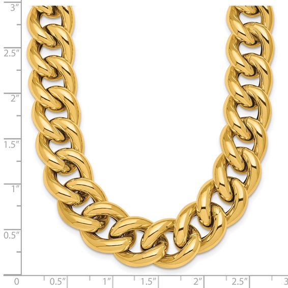 HERCO Gold Curb Link Chains
