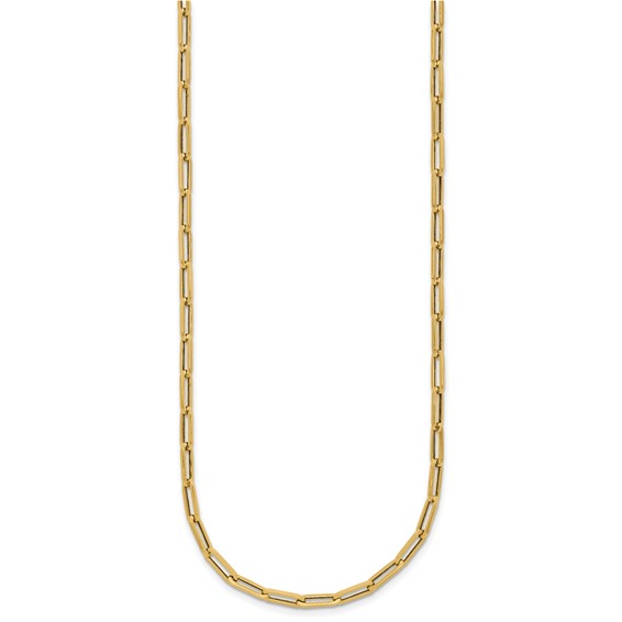 HERCO Gold Paperclip Necklaces