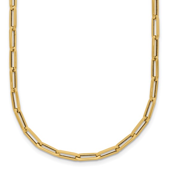 HERCO Gold Paperclip Necklaces