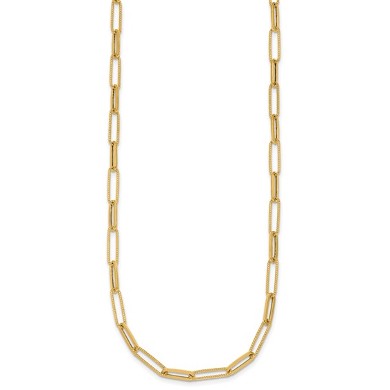 HERCO Gold Mixed Paperclip Links
