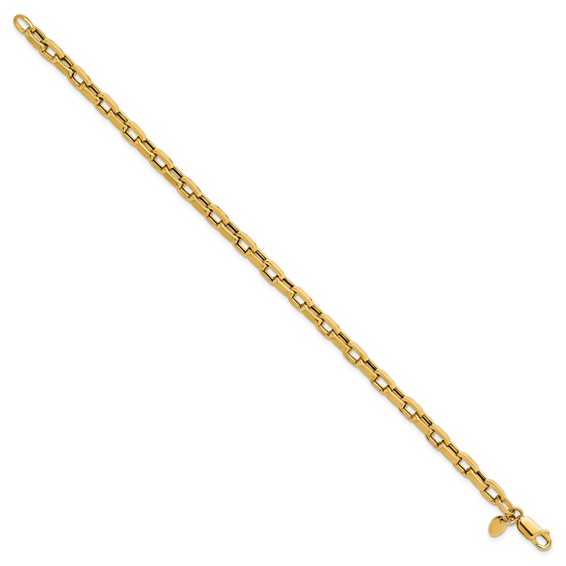HERCO Gold 4.6mm Fancy Link Bracelets