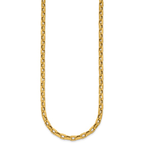 HERCO Gold 4.6mm Fancy Link Necklaces