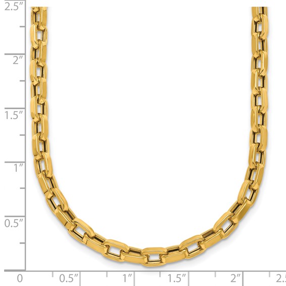 HERCO Gold 4.6mm Fancy Link Necklaces