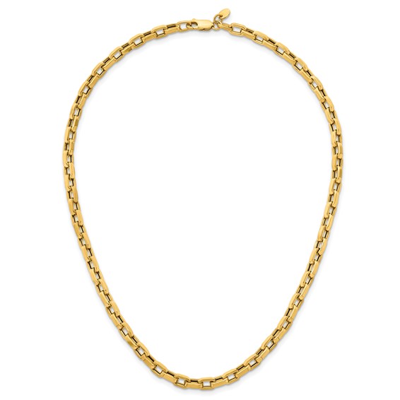 HERCO Gold 4.6mm Fancy Link Necklaces