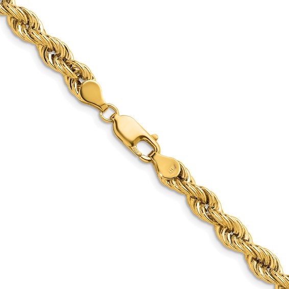Herco Gold Semi-Solid Rope Chain