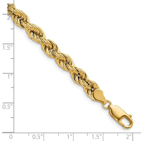 Herco Gold Semi-Solid Rope Chain