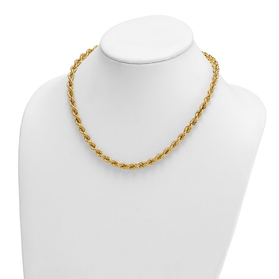 Herco Gold Semi-Solid Rope Chain