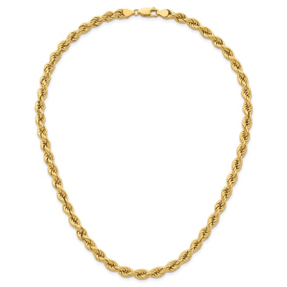 Herco Gold Semi-Solid Rope Chain