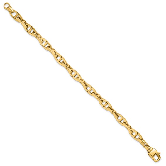 HERCO Gold Solid Flex Anchor Chain Bracelets