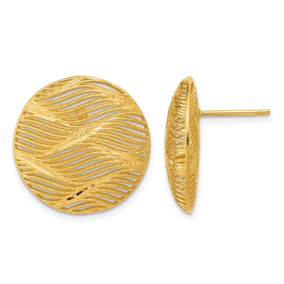 Herco 14K Gold Earrings 20MM