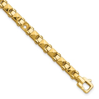 Herco 14K Polished Fancy Link 7.5 inch Bracelet Mounting