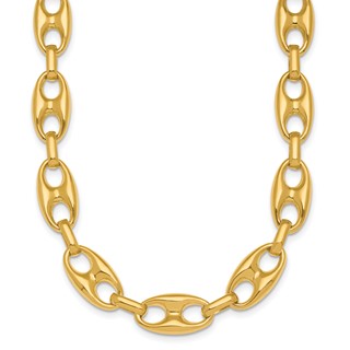 HERCO Gold Puffed Anchor Links