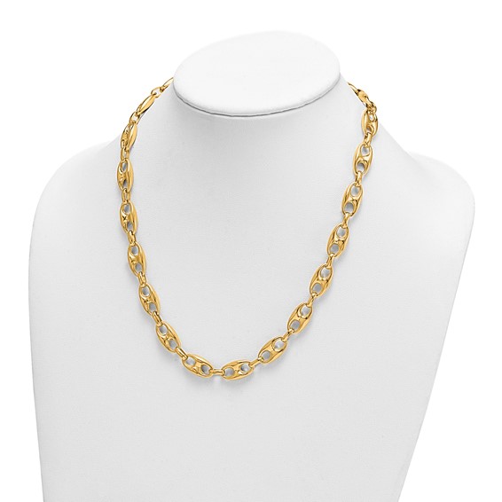 HERCO Gold Puffed Anchor Links