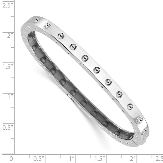 HERCO Gold Square Dotted Bangles