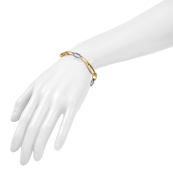 HERCO Gold 2 Tone Link Bracelets