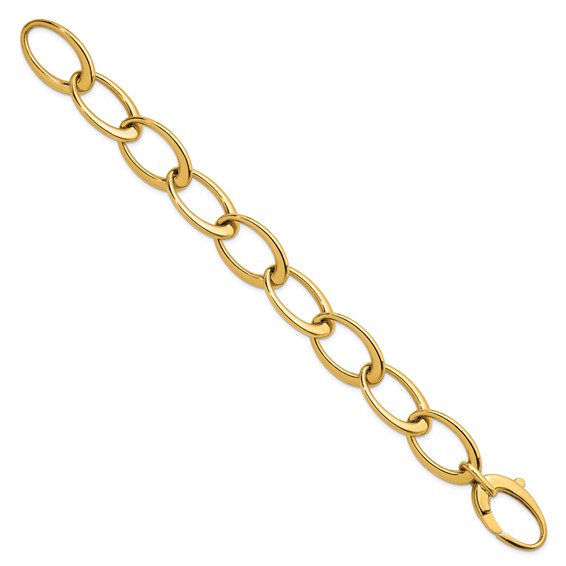 HERCO Gold Oval Link Bracelets