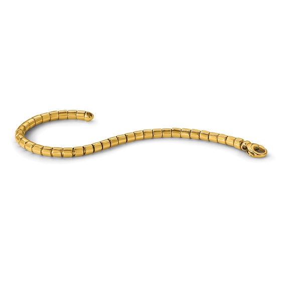 HERCO Gold 4.6mm Fancy Link Bracelets