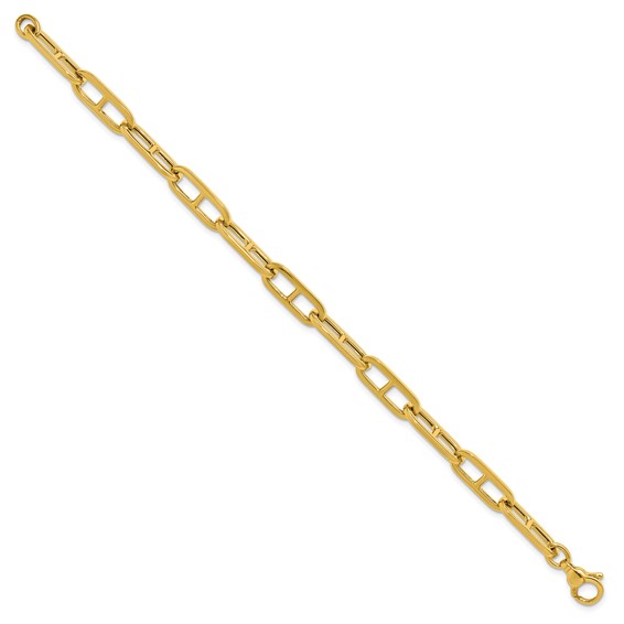 HERCO Gold 6.6mm Anchor Chain Link Bracelets