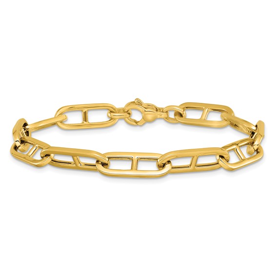 HERCO Gold 6.6mm Anchor Chain Link Bracelets