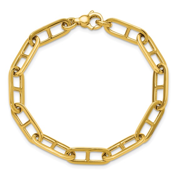 HERCO Gold 6.6mm Anchor Chain Link Bracelets