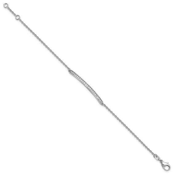 HERCO Gold Diamond Bar Bracelets