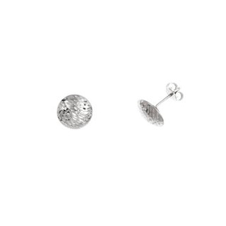 Herco 14K White Gold Earrings 11.5MM