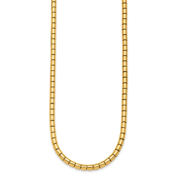 HERCO Gold 4.6mm Fancy Link Necklaces