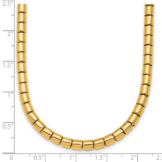 HERCO Gold 4.6mm Fancy Link Necklaces