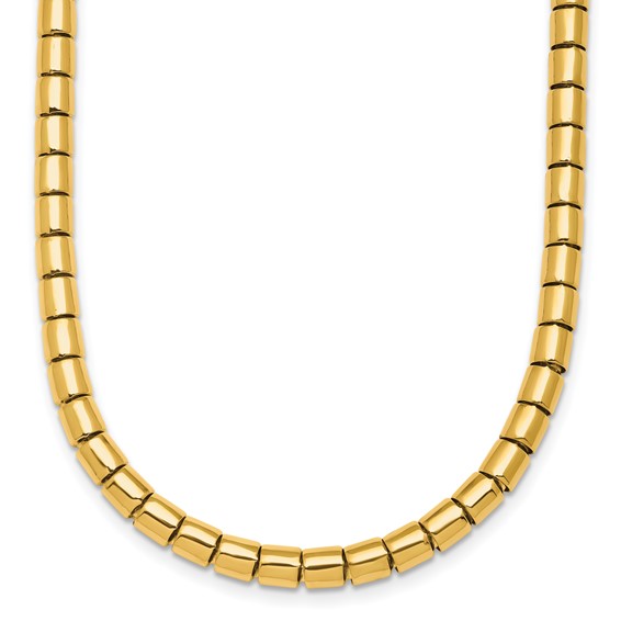 HERCO Gold 4.6mm Fancy Link Necklaces