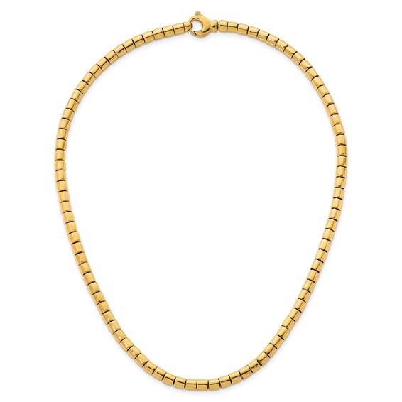 HERCO Gold 4.6mm Fancy Link Necklaces