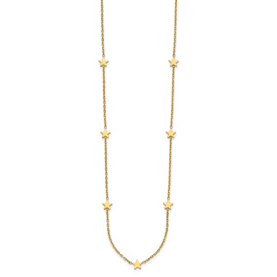 HERCO Gold Chain with Stars Necklaces