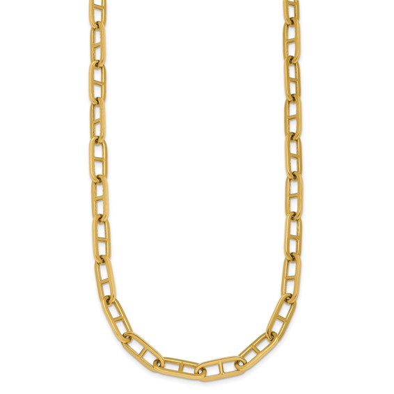 HERCO Gold 6.6mm Anchor Chain Link Necklaces