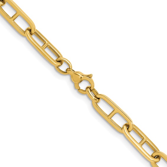 HERCO Gold 6.6mm Anchor Chain Link Necklaces