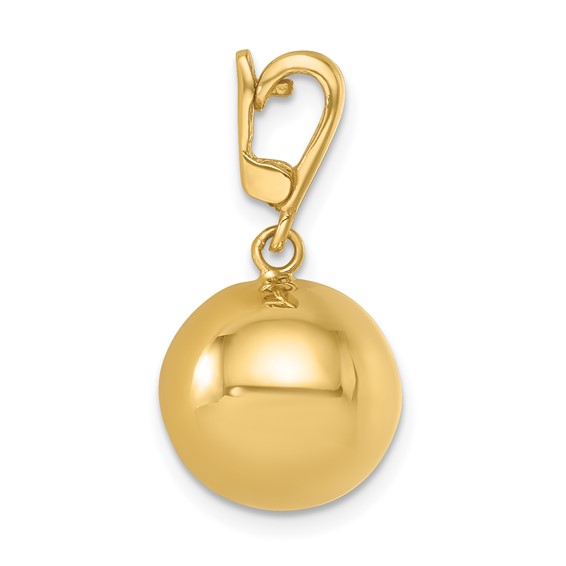 Herco 14K Polished 12mm Ball Pendant