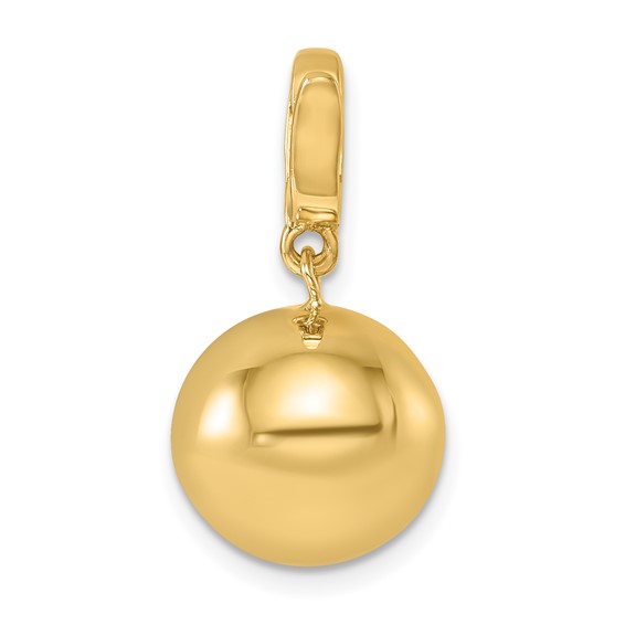 Herco 14K Polished 12mm Ball Pendant