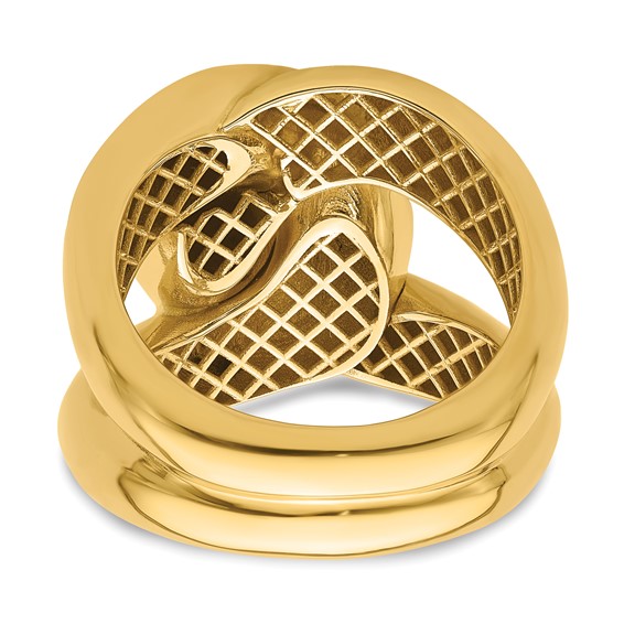 Herco 14K Polished Knot Ring