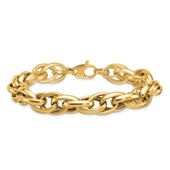 HERCO Gold Polished Link Bracelets