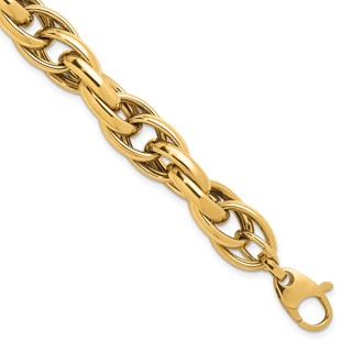 HERCO Gold Polished Link Bracelets