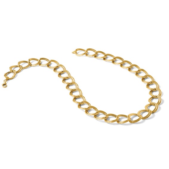 HERCO Gold 16mm Double Link Necklaces