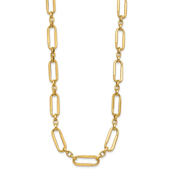 HERCO Gold Mixed Link Necklaces