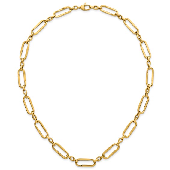 HERCO Gold Mixed Link Necklaces