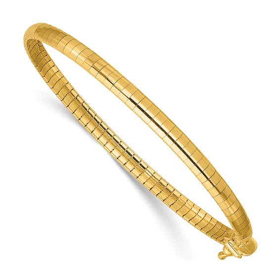 HERCO Gold Domed Omega Bracelets
