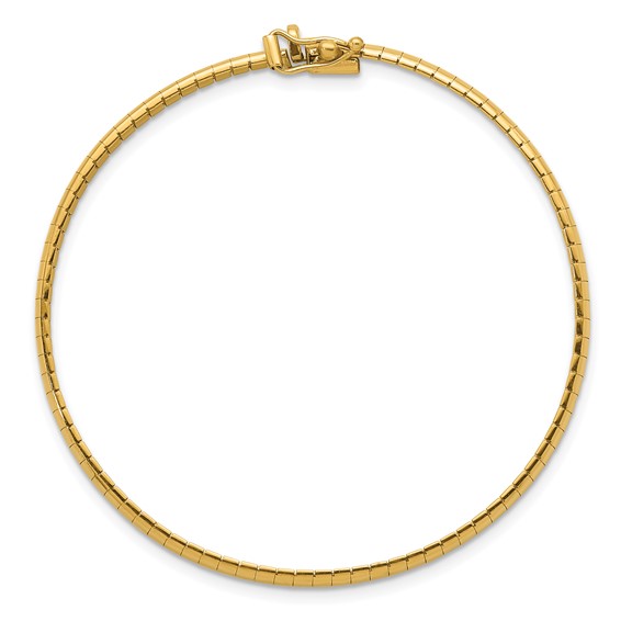 HERCO Gold Domed Omega Bracelets