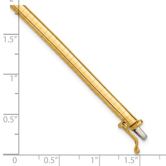 HERCO Gold Domed Omega Bracelets