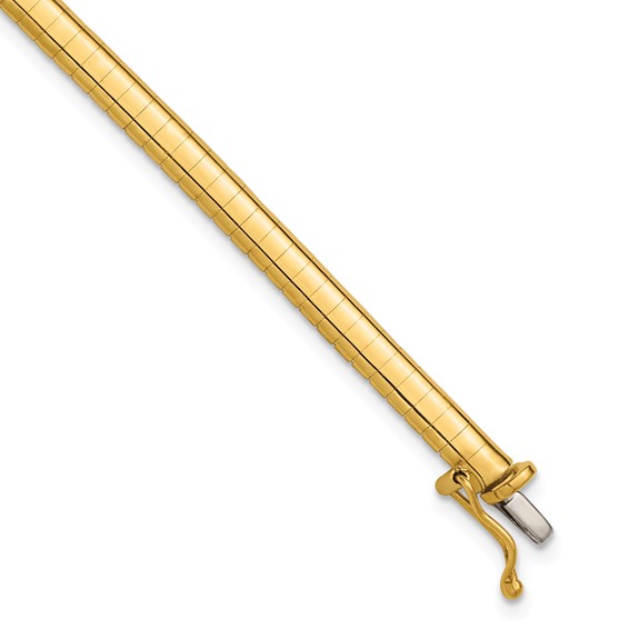 HERCO Gold Domed Omega Bracelets