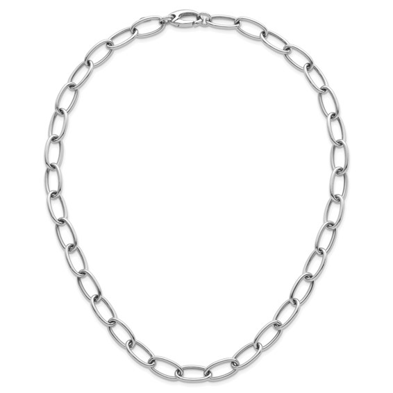 HERCO Gold Oval Link Necklaces