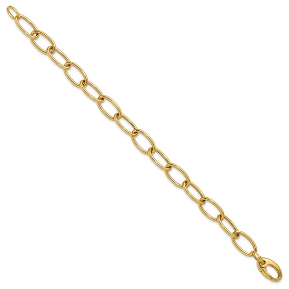 HERCO Gold Oval Link Bracelets