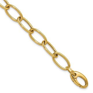 HERCO Gold Oval Link Bracelets