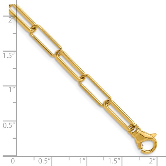 Herco 14K Polished Solid 4.8mm Paperclip Link 20in Chain