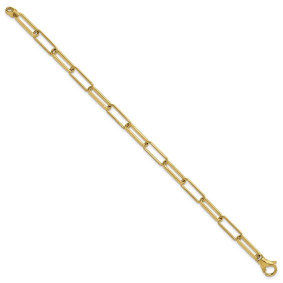 Herco 14K Polished Solid 4.8mm Paperclip Link 8.5in Chain